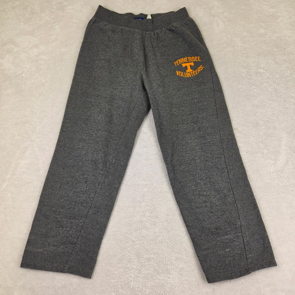 Tennessee Volunteers Sweatpants Mens Medium Grey Embroidered NCAA Joggers
